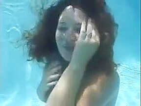 horny adventurous couple have sex underwater!!