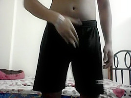 jerking alone at home
