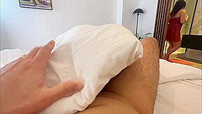 kat surprend sa copine sucer Step son mec elle finie en trio