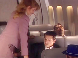 loving flight attendant