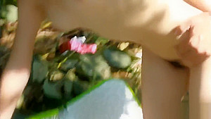 3p outside make love with netfriend in the river