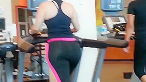 pears on treadmill combo