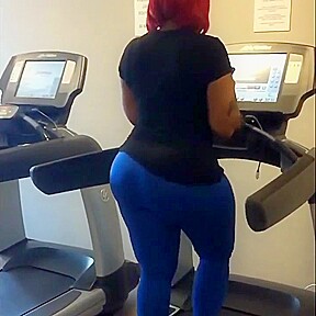pears on treadmill combo