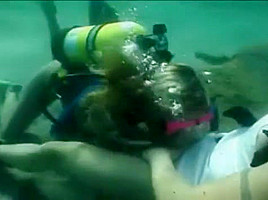 scuba sex underwater