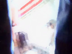 short skirt white thong