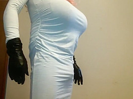 smoking white dress 2