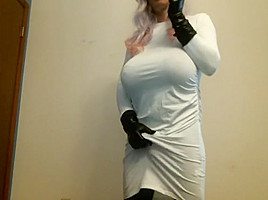 smoking white dress 2