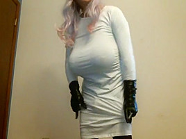 smoking white dress 2