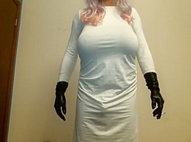 smoking white dress 2