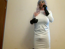 smoking white dress 2