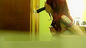 step sister caught masturbating sucking and gagging