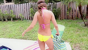 teen 18+ Caught and Fucked by Her Neighbor