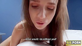 teen 18+ Knows What Stepbrother Wants From Her And Gives Man All Holes For Nailing