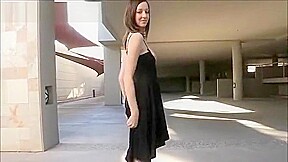 teen 18+ Masturbates In Public Stairs