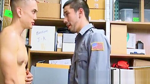 teen 18+ stripped and FUCKED by OFFICER