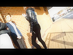 teen 18+ in leggings