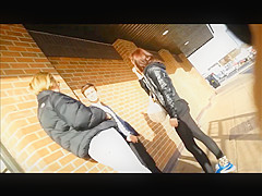 teen 18+ in leggings