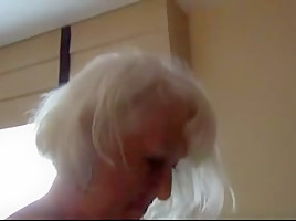two horny grannies share one young stiff cock
