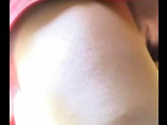 under table in court yard girlfriend has no panty