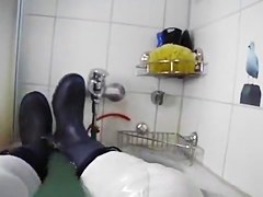 with white jodhpur in the bathtub 1